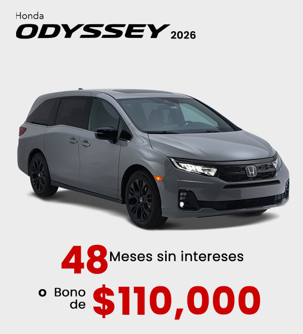 Honda Odyssey 2026
